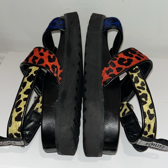 SCHUTZ Zaha sandals in multi - Picture 5 of 10
